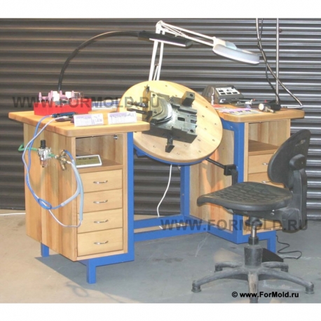 Поворотный стол для ремонта и обслуживания пресс-форм, ORBITA. (Ремонт, обслуживание, чистка, смазка)