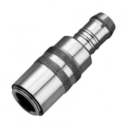 Муфта прямая с клапаном Hasco Z80/13. Муфта быстросъемная для шланга