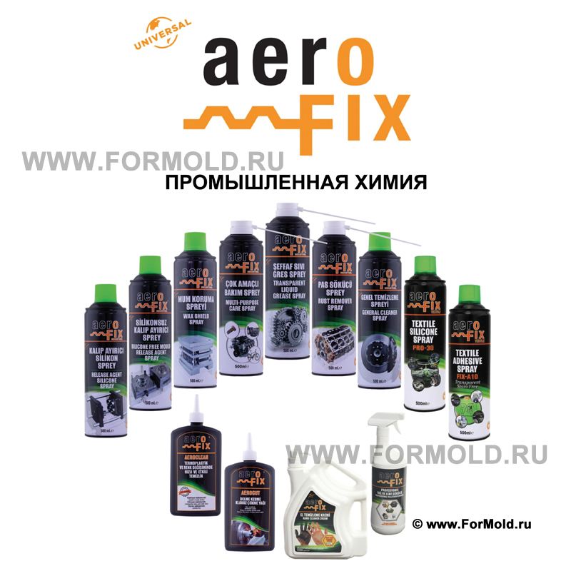 AeroFix. Смазочные материалы, очистители, разделители, консерванты